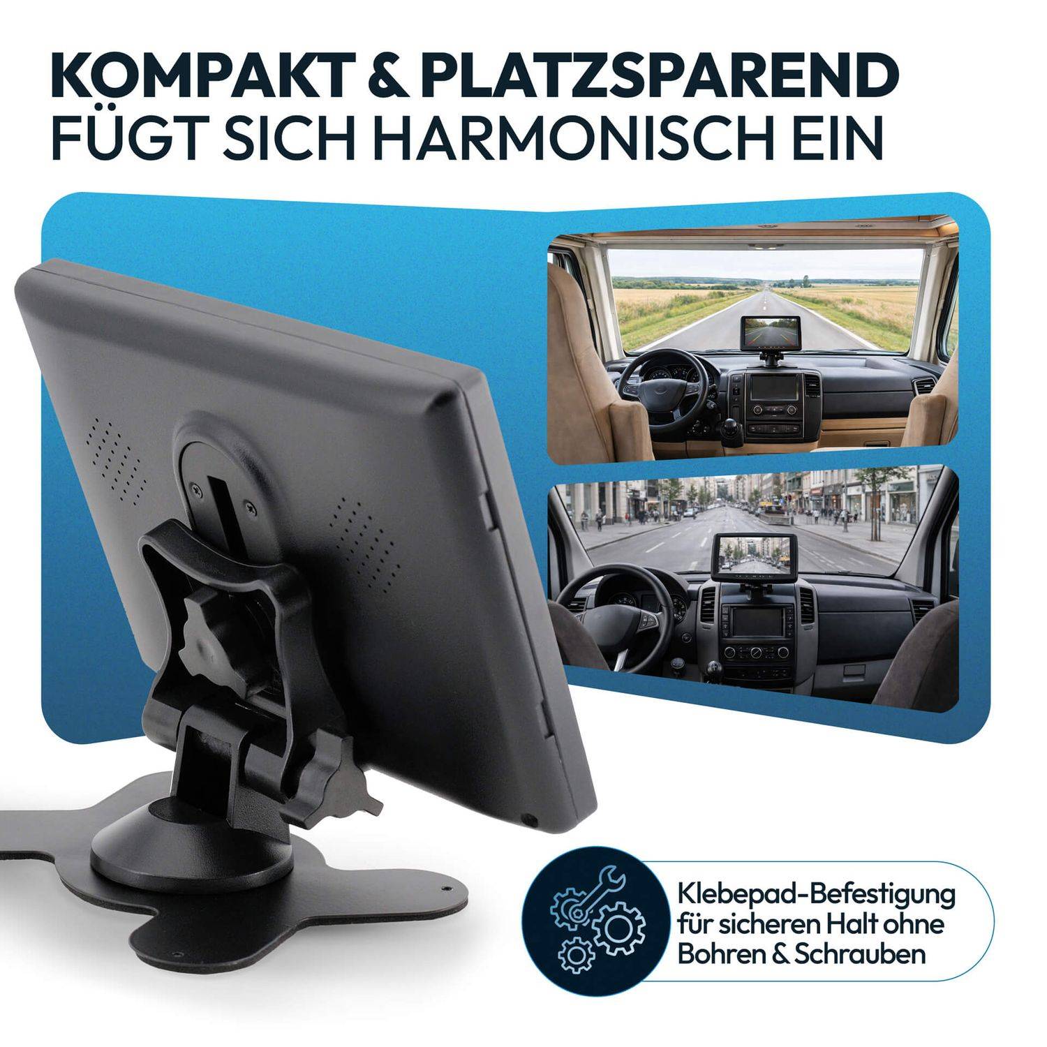 VSG24 Flexible Halterung für Rückfahrmonitore