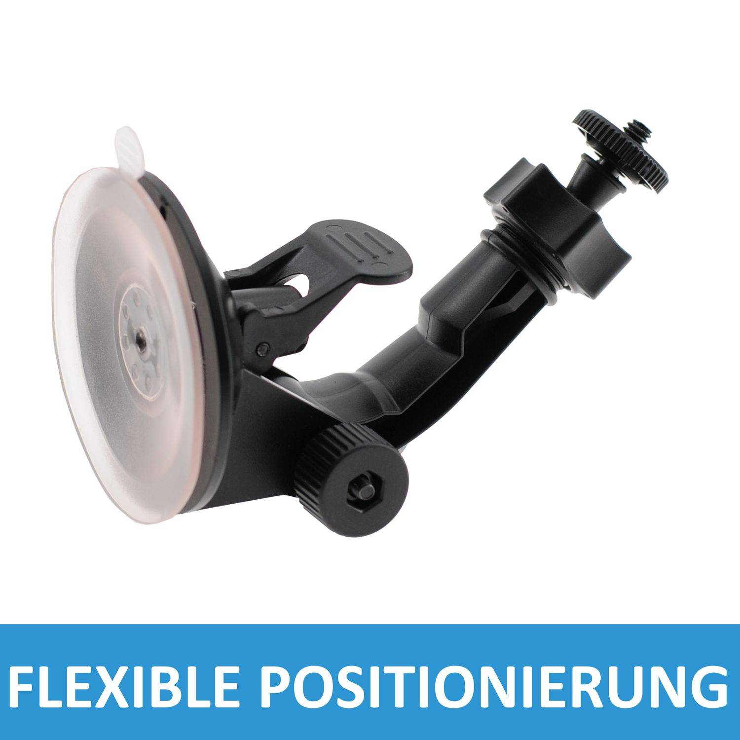 VSG24 Flexible Halterung für Rückfahrmonitore mit Saugnapf