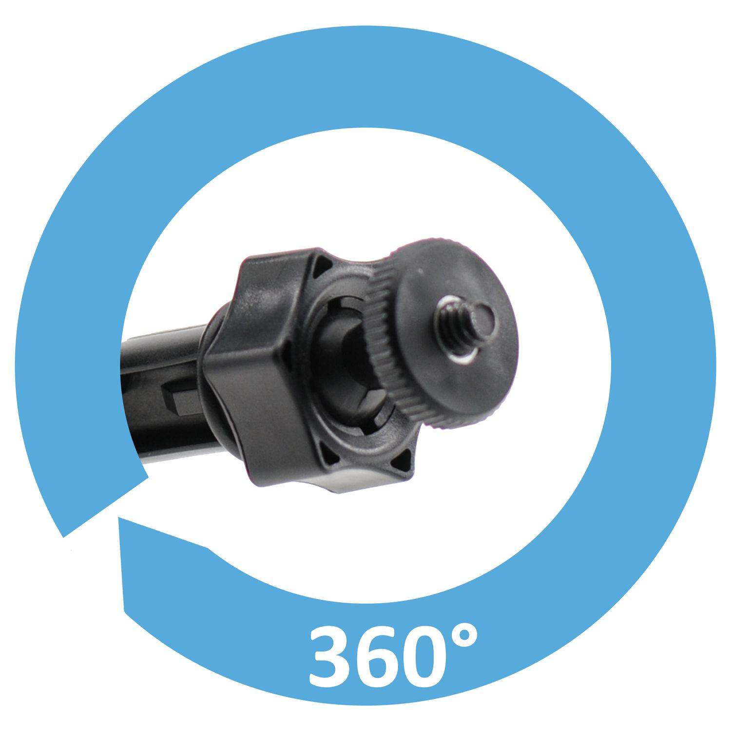 VSG24 Flexible Halterung für Rückfahrmonitore mit Saugnapf