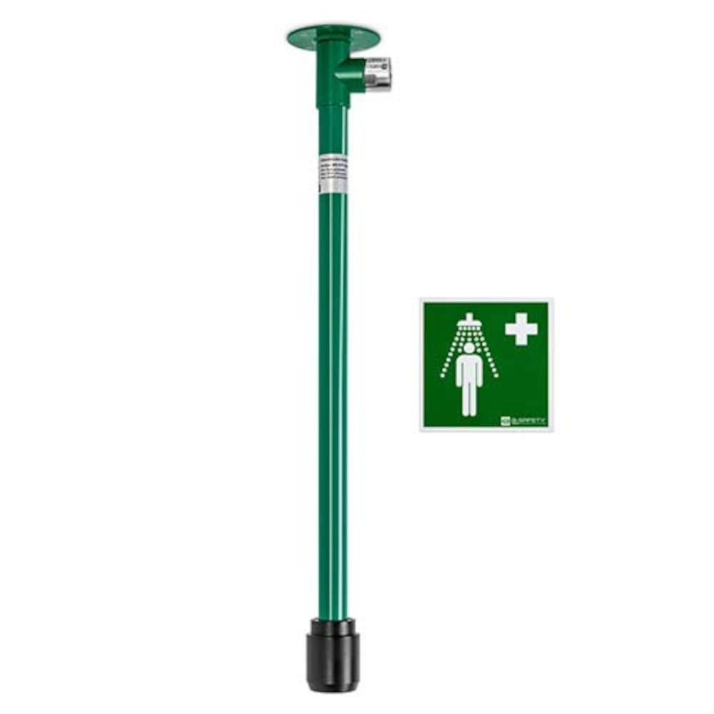 Notduscharm - ClassicLine - für Deckenmontage Aufputz