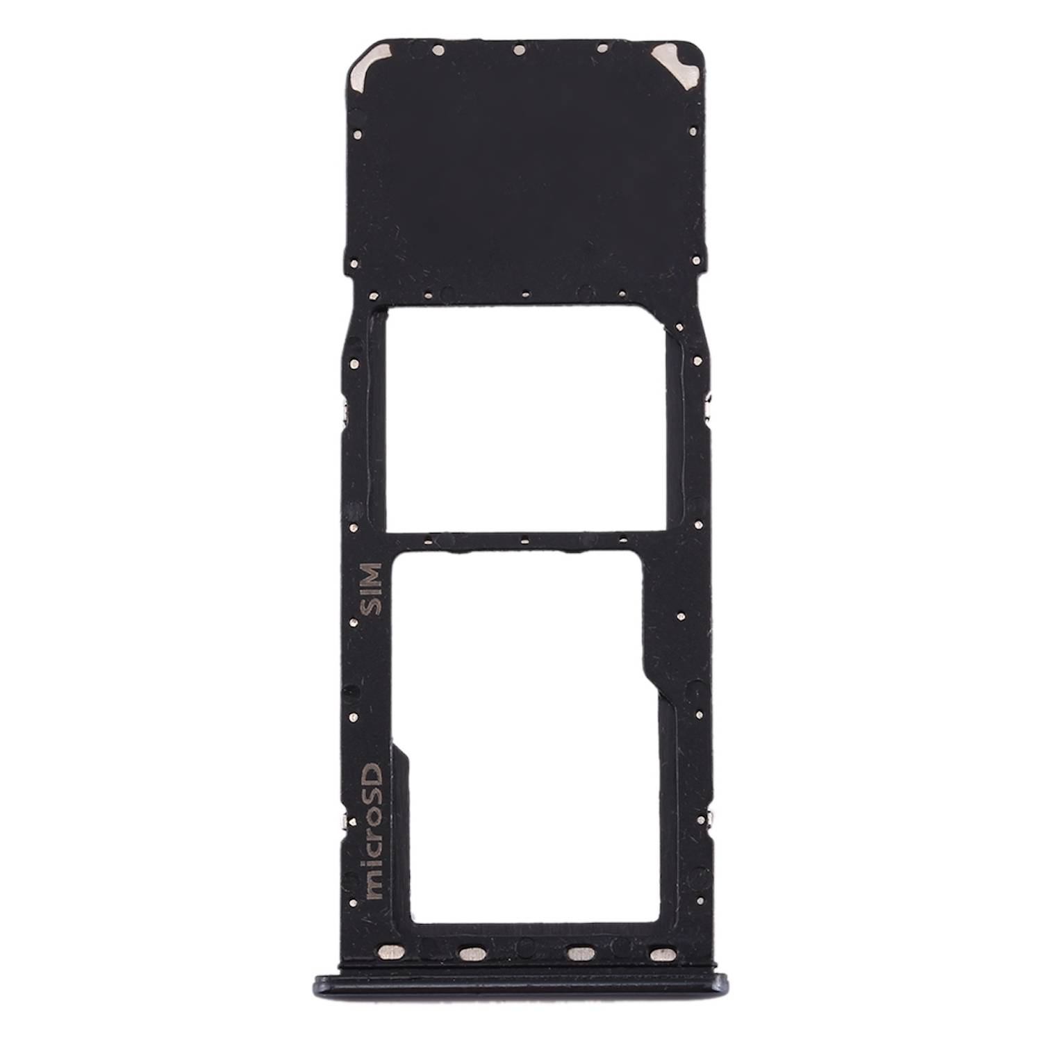 Sim Karten Halter für Samsung Galaxy A20 A30 A50 Schwarz Micro SD Tray