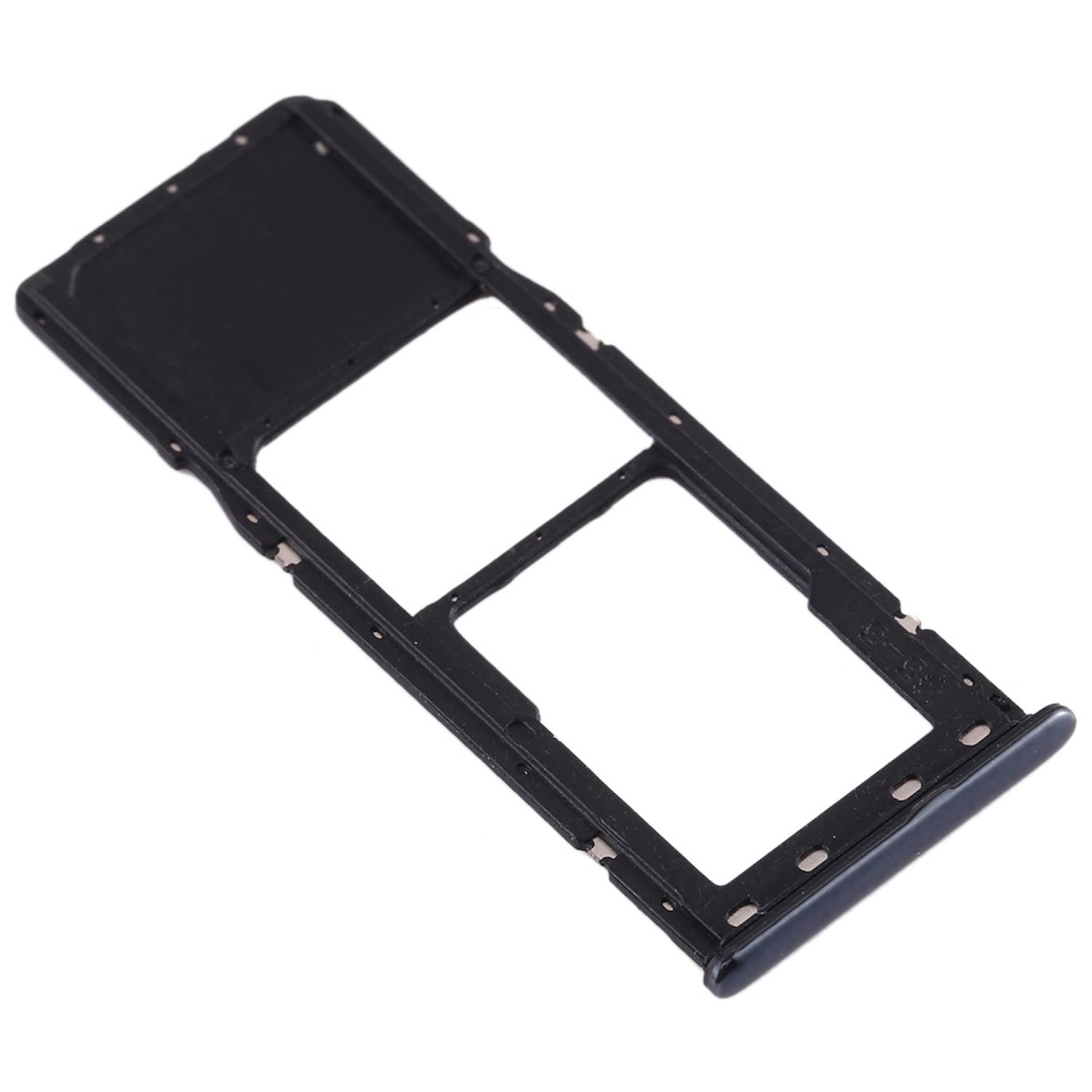 Sim Karten Halter für Samsung Galaxy A20 A30 A50 Schwarz Micro SD Tray