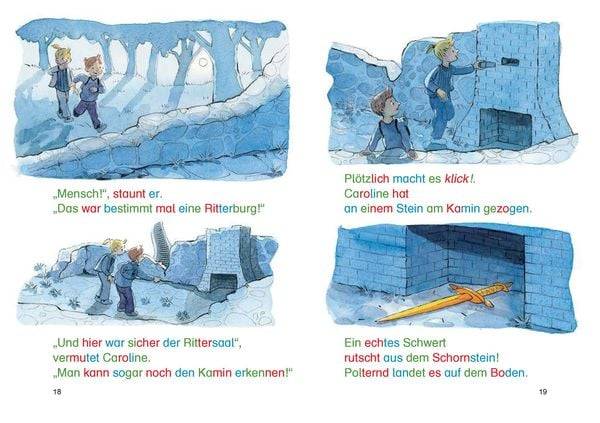 Leselöwen - Das Original - Die schönsten Silbengeschichten von Gespenstern zum Lesenlernen