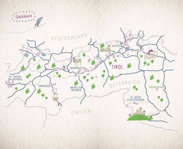 Glücksorte in Tirol