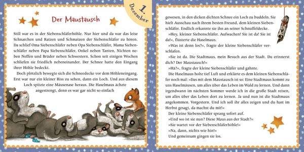 Der kleine Siebenschläfer: Adventsgeschichten aus dem Lichterwald
