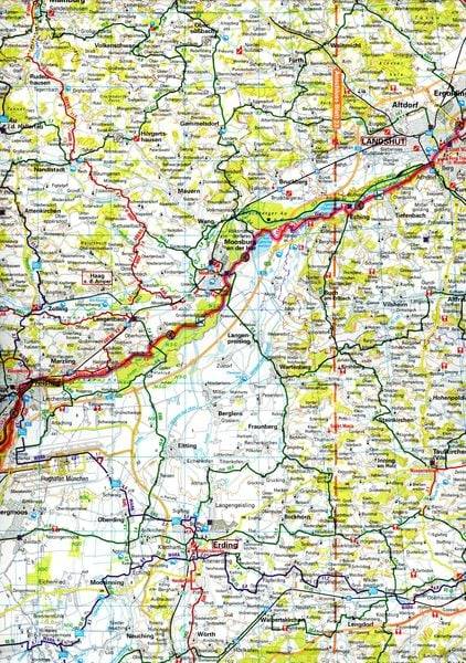 ADFC-Radtourenkarte 27 Oberbayern Ost / Chiemsee / Inn 1:150.000, reiß- und wetterfest, GPS-Tracks Download
