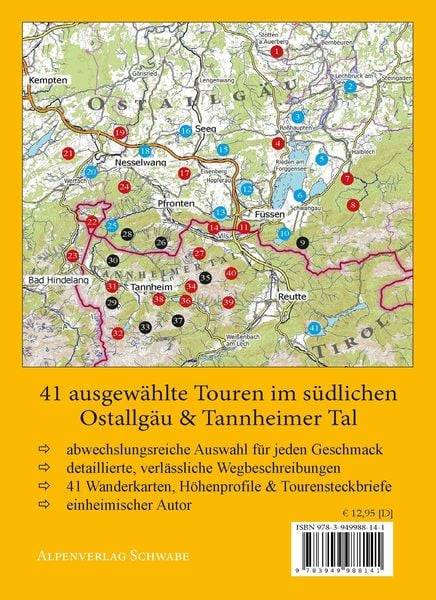 Leichte Wanderungen Ostallgäu und Tannheimer Tal