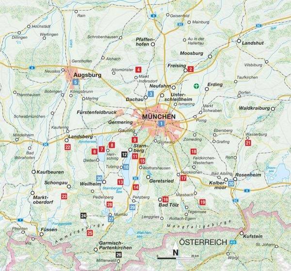 Radtouren am Wasser München & Umgebung
