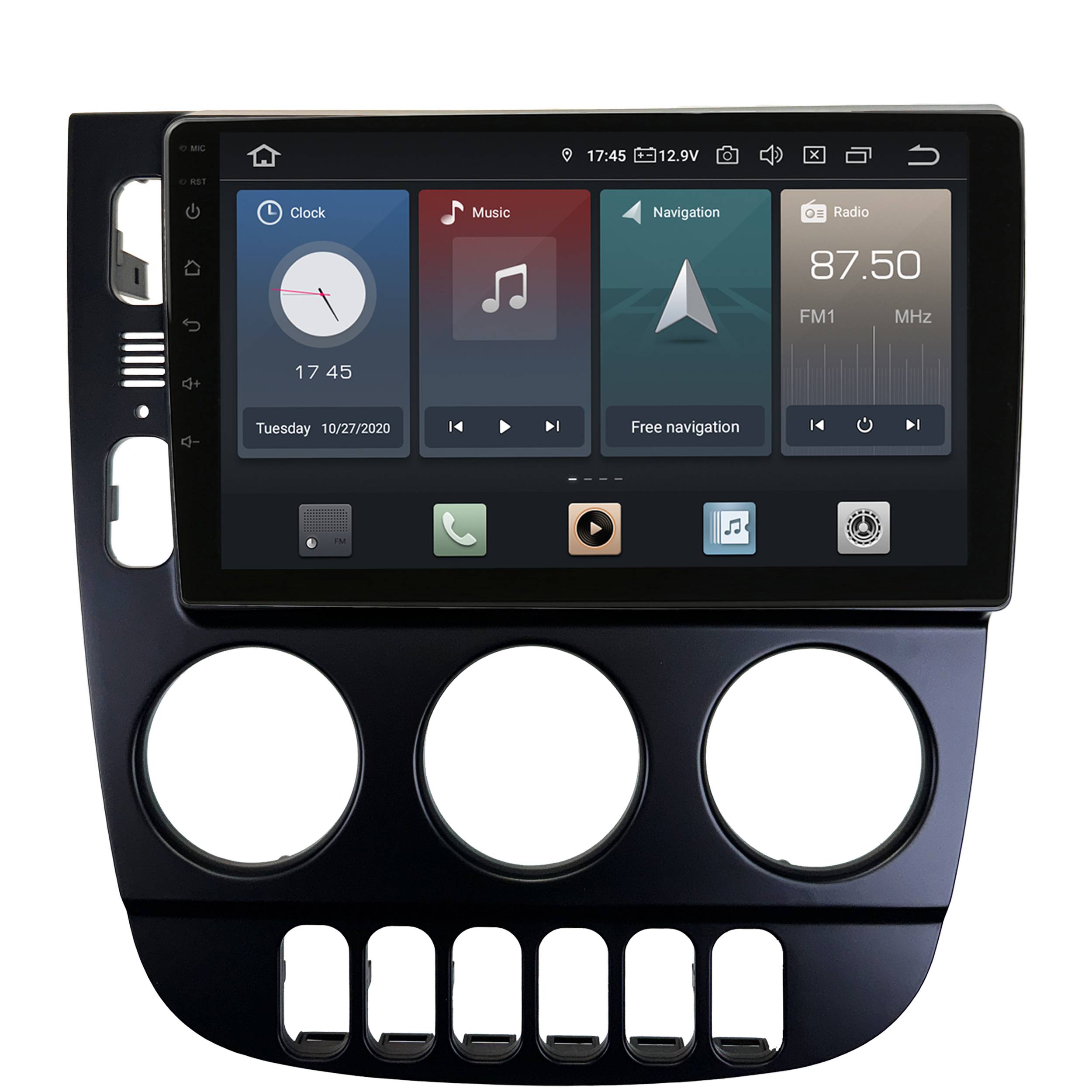 Für Mercedes ML W163 Klimaautomatik 9" Touch Android Autoradio GPS Navi CarPlay