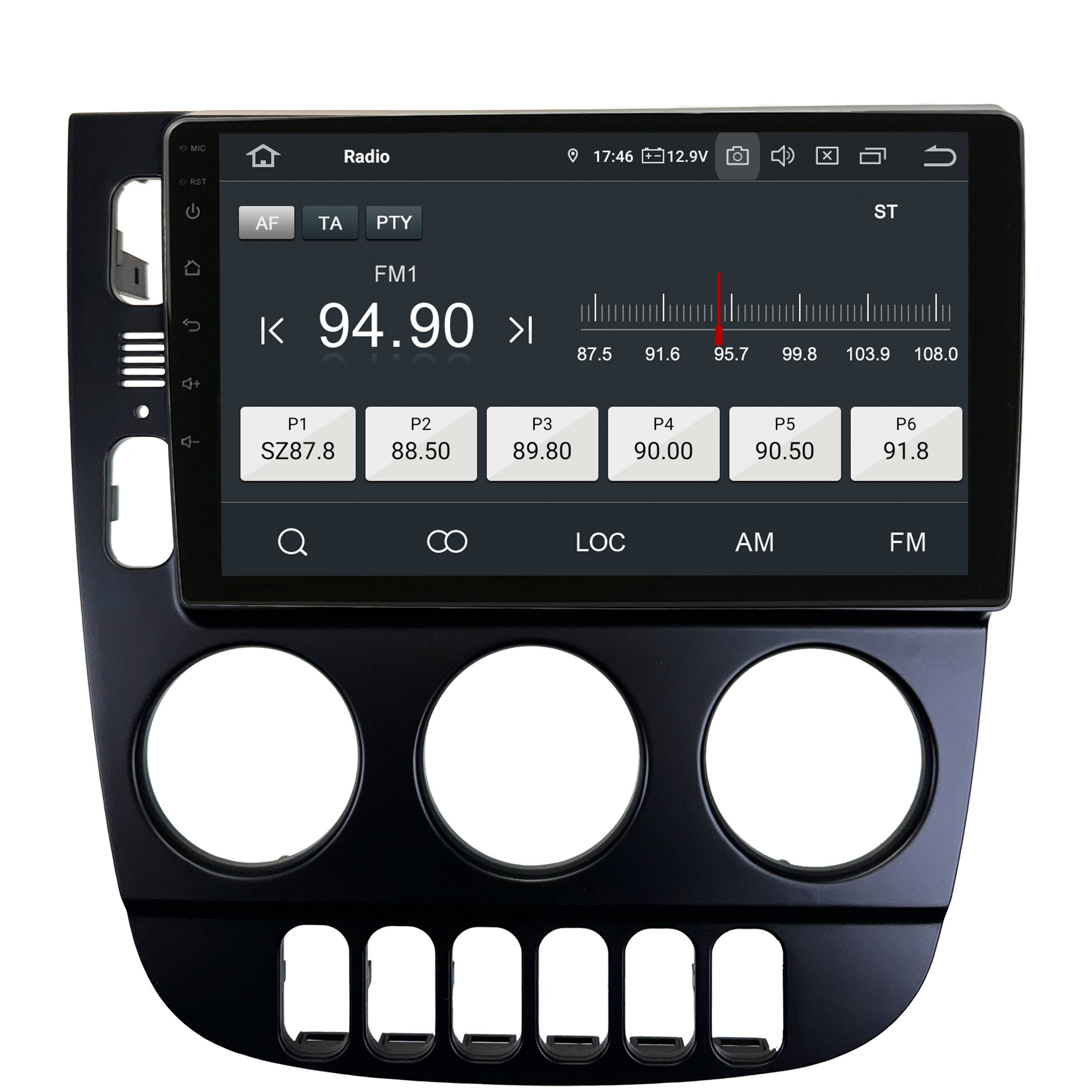 Für Mercedes ML W163 Klimaautomatik 9" Touch Android Autoradio GPS Navi CarPlay