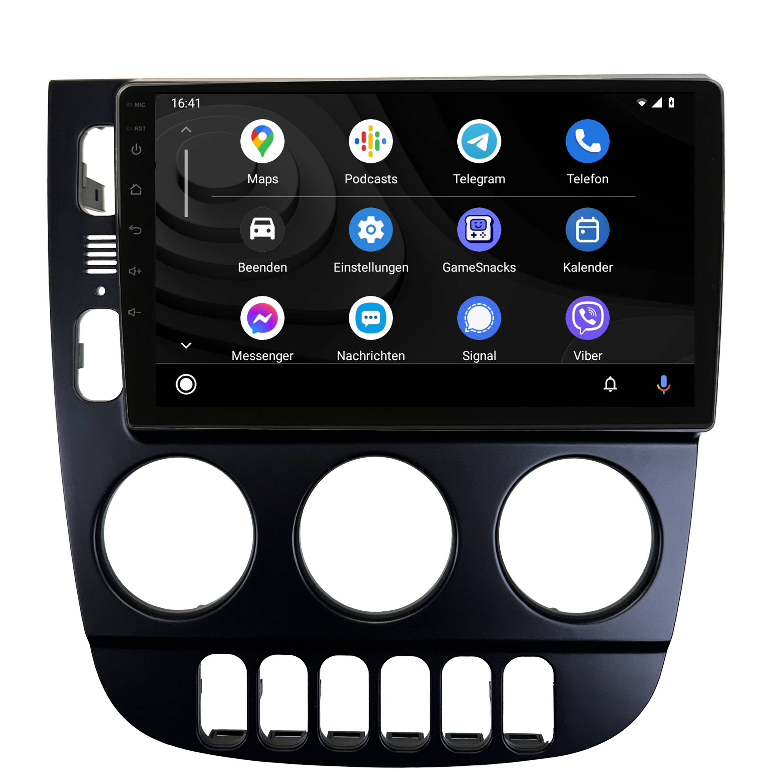 Für Mercedes ML W163 Klimaautomatik 9" Touch Android Autoradio GPS Navi CarPlay