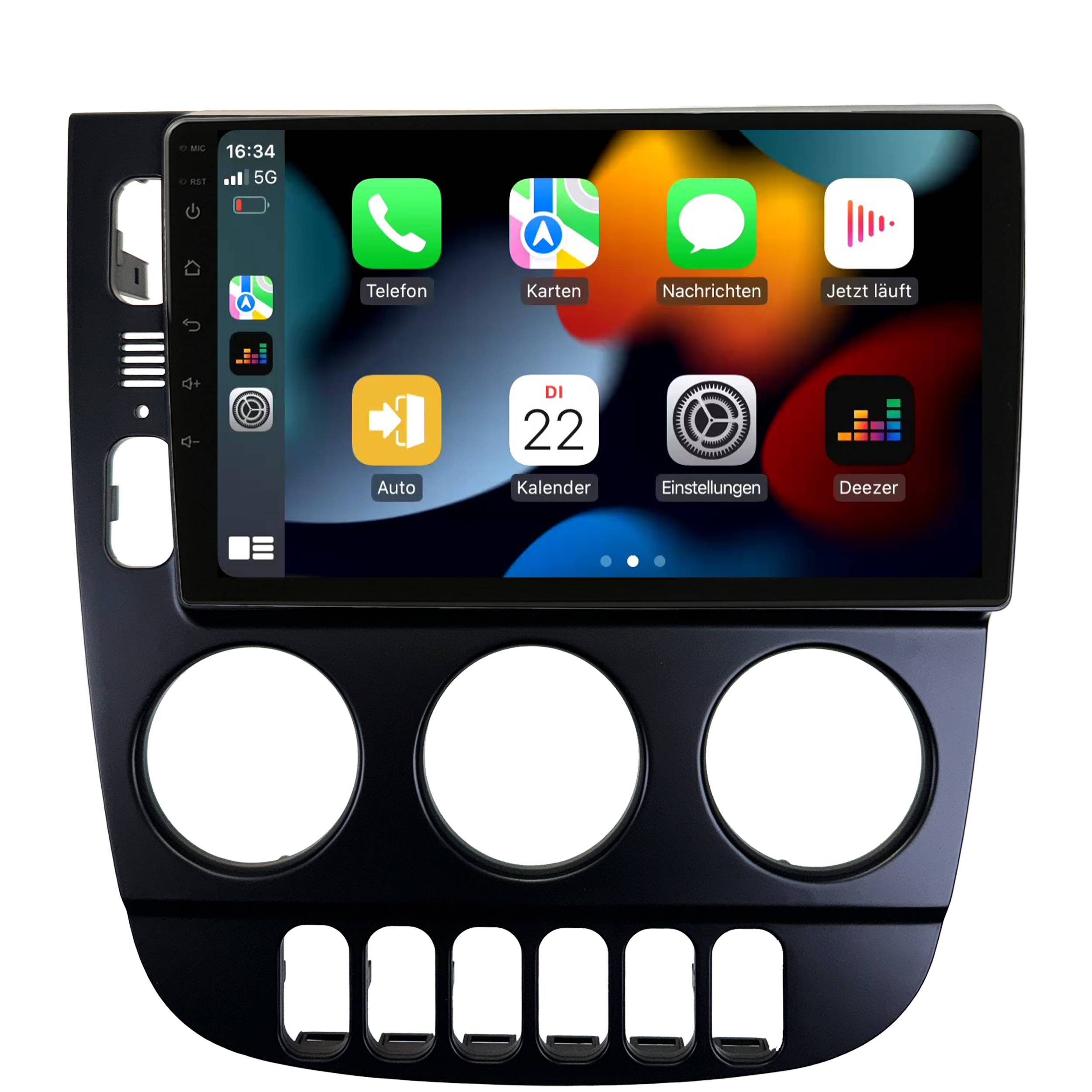 Für Mercedes ML W163 Klimaautomatik 9" Touch Android Autoradio GPS Navi CarPlay