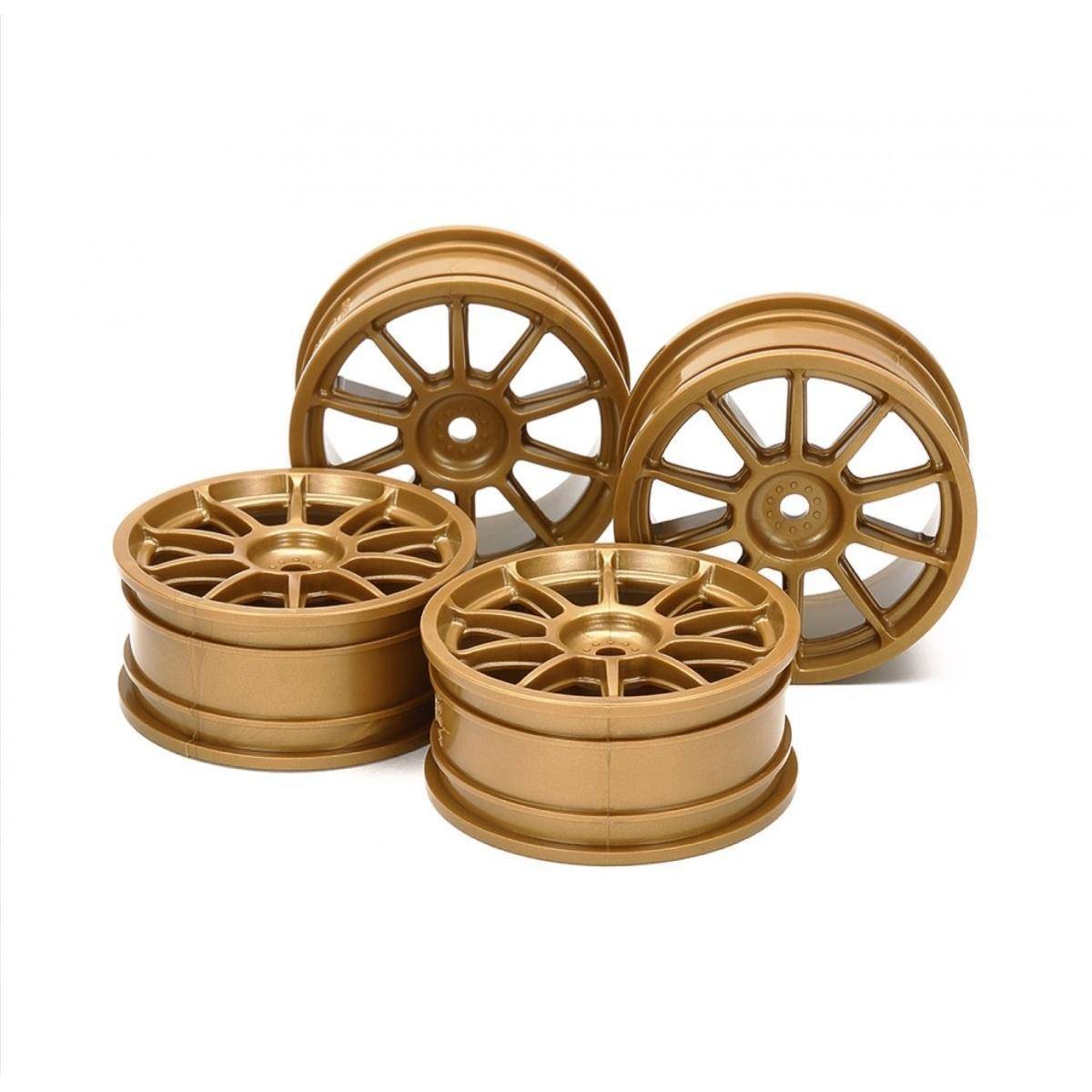 300051022 - 1:10 Felgen (4) 10-Speichen gold 26mm