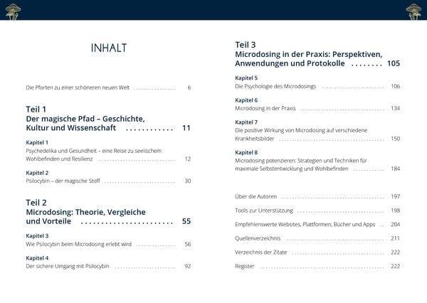 Microdosing mit Psilocybin