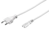MICROCONNECT - Power Cord Notebook 0.5m White - Kabel
