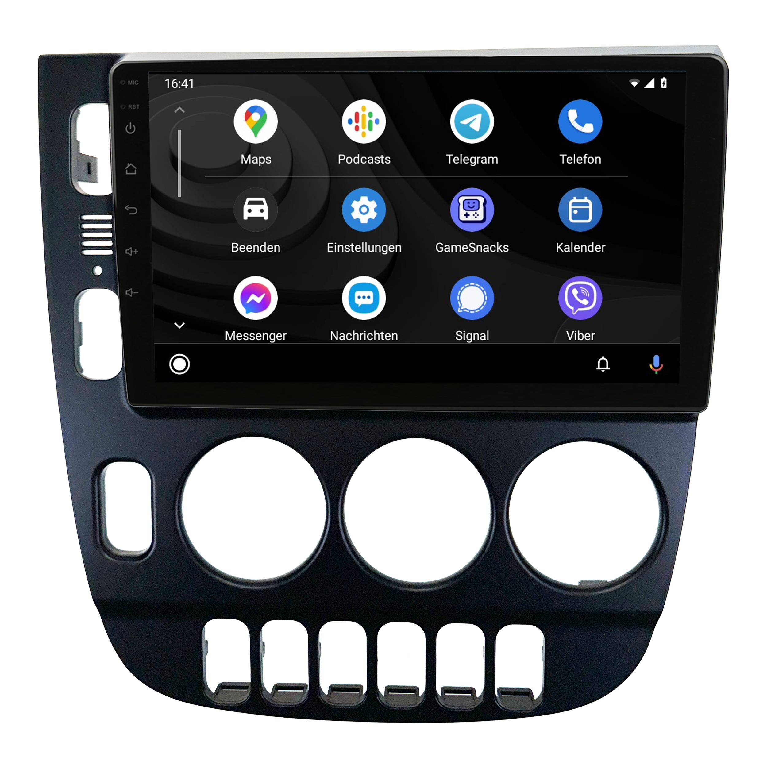 Für Mercedes ML W163 Manuell Klima 9" Touch Android Autoradio GPS Navi CarPlay