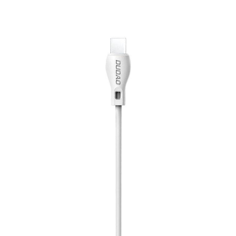 Dudao Kabel USB Typ C 2.1A 2m weiß L4T