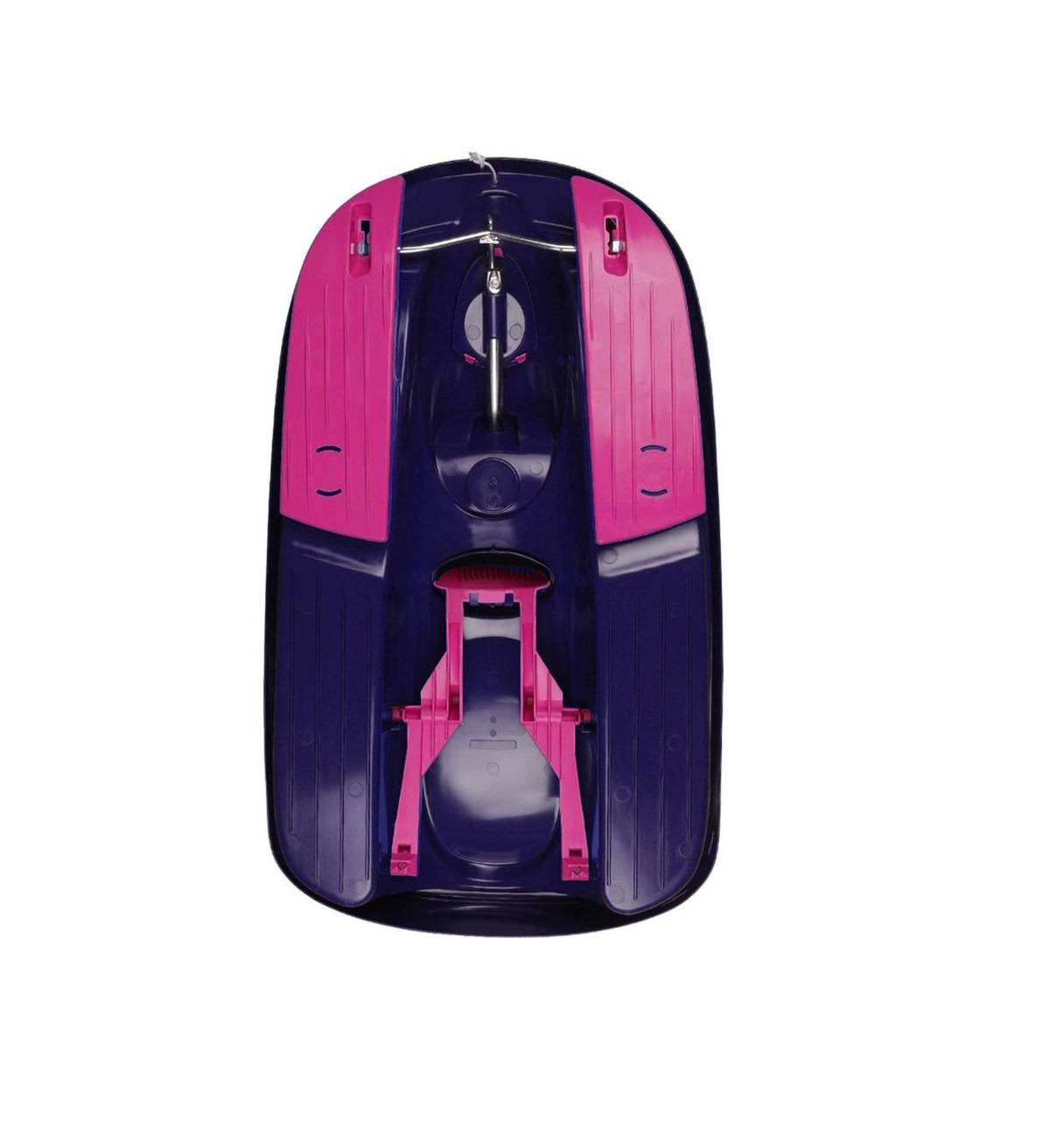 Hamax | Lenkschlitten | SNO Dragon | violett | kindersicheres Lenksystem | robustes Design | für aufregende Winterabenteuer | ideal für Kinder