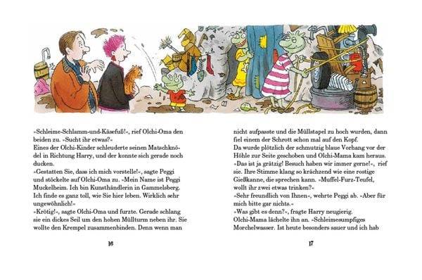 Die Olchis fliegen zum Mond