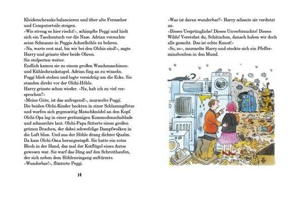 Die Olchis fliegen zum Mond