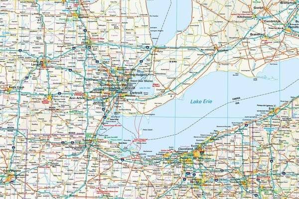 Reise Know-How Landkarte USA, Nordost / USA, Northeast (1:1.250.000) : Maine, Maryland, New York, Ohio, West Virginia, ...