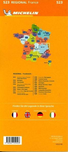 Michelin Rhonetal - Französiche Alpen