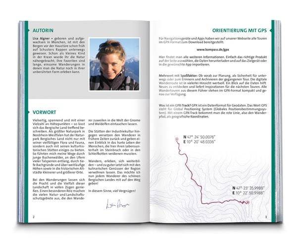 KOMPASS Wanderführer Bergisches Land, Naturpark zwischen Rhein und Sauerland, 60 Touren mit Extra-Tourenkarte