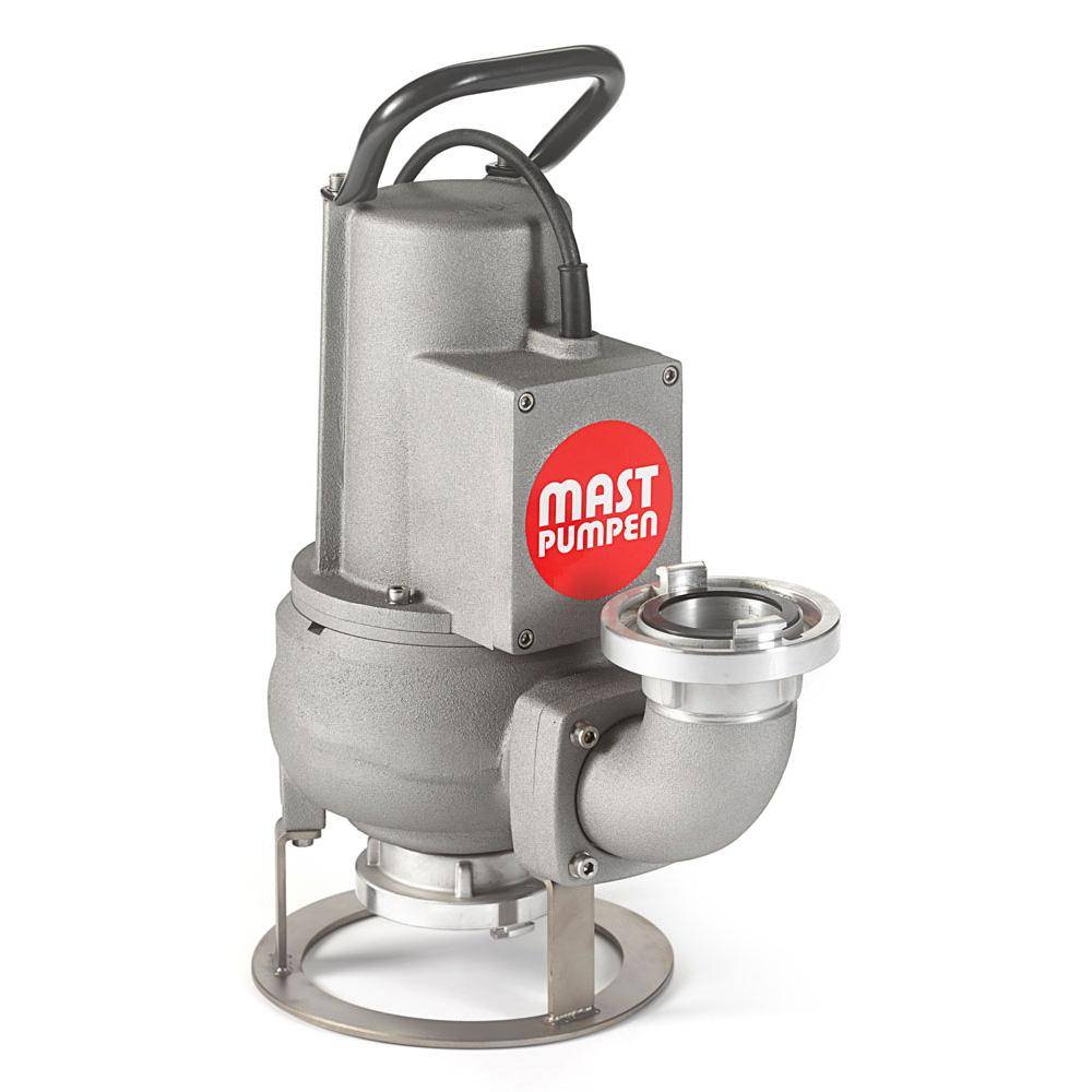 Abwassertauchpumpe - ATP 10 - für Schmutz- und Abwasser - 400 V - Fördermenge Q (max.) 1200 l/min