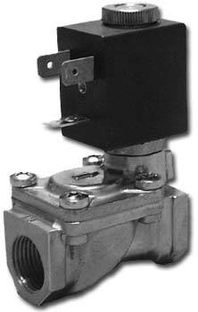 2/2 Wege Magnetventil - Anschluss G 2 1/2" - stromlos geschlossen - 0,2 bis 10 bar - 66 m³/h - Spulenspannung 230 V AC - neutrale dünnflüssige Medi