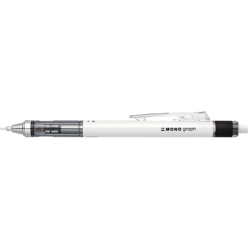Tombow Druckbleistift "MONO graph", 0,7 mm, weiß