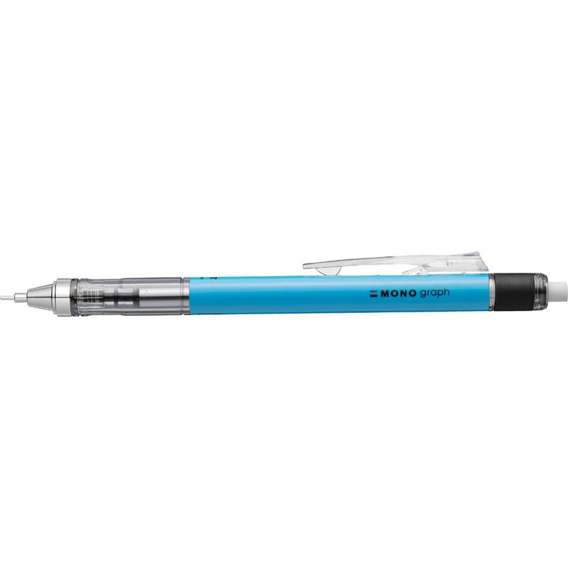 Tombow Druckbleistift "MONO graph", 0,7 mm, neonblau