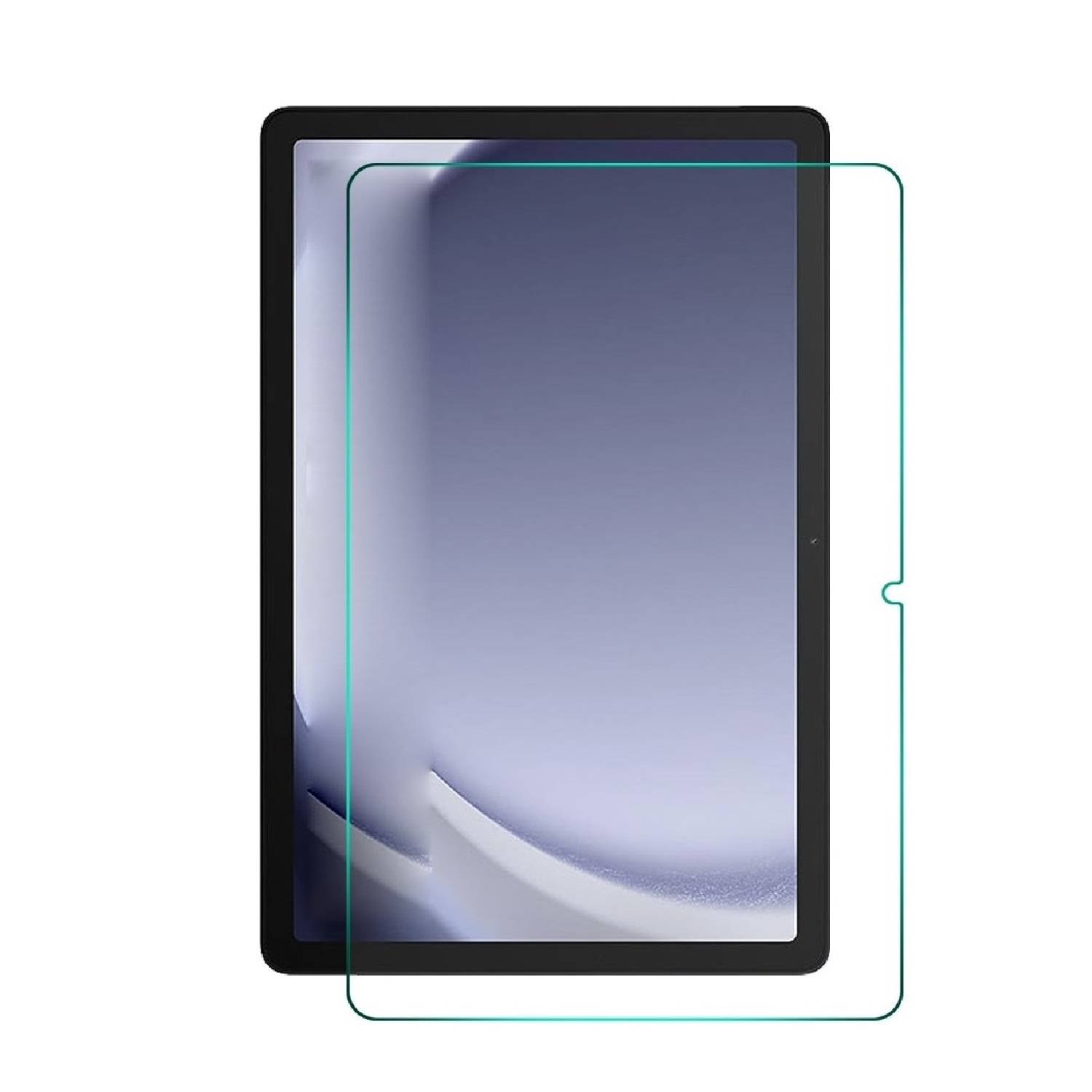 5x 9H Panzerglas für Samsung Galaxy Tab A9 3D KLAR Nano-Glass Displayschutz Schutzglas Schutzfolie Panzerfolie Screen-Protector ANTI-SHOK