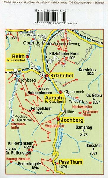 Mayr Wanderkarte Kitzbühel XL 1:25.000