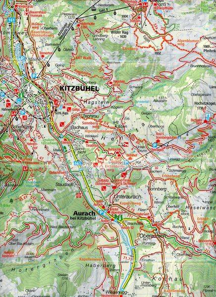 Mayr Wanderkarte Kitzbühel XL 1:25.000