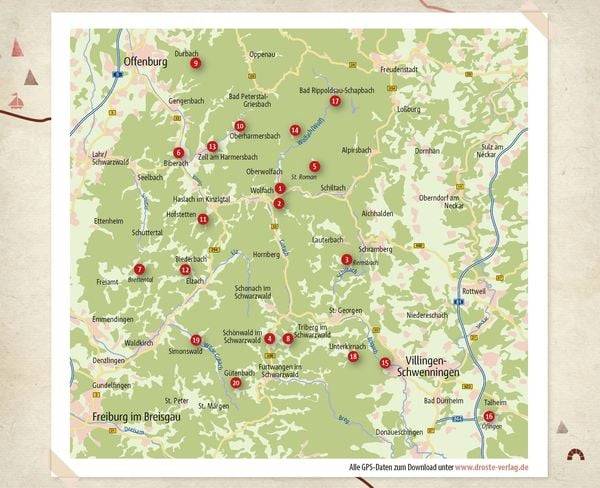 Schwarzwald - die Mitte. Wandern für die Seele