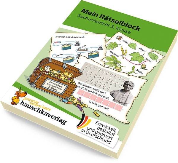 Mein Rätselblock Sachunterricht 3. Klasse