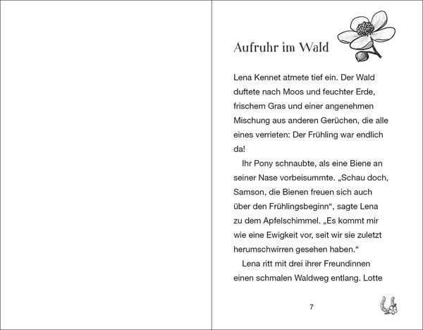 Ponyhof Apfelblüte (Band 22) - Lena und Samson retten den Wald