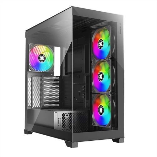 XILENCE Xilent Gleam X818.ARGB Gaming ATX PC Case black, RGB ATX Midi Tower XILENCE Xilent Gleam X818.ARGB Gaming ATX PC Case black, RGB ATX Midi Tower
