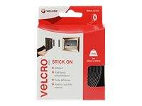 VELCRO Stick On - Selbstklebendes Klettband - 2 cm x 2.5 m
