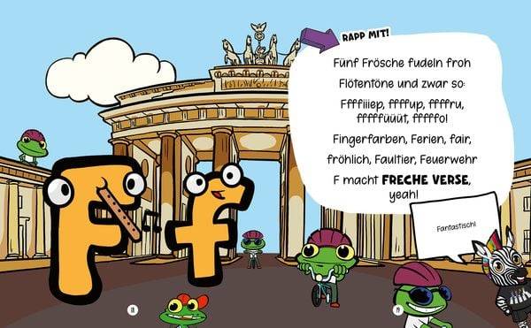 Das ABC-Buch mit dem ABCebra – B wie Boom Schakkalakka