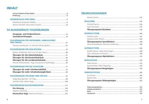 Yoga für Kletterer und Bergsportler