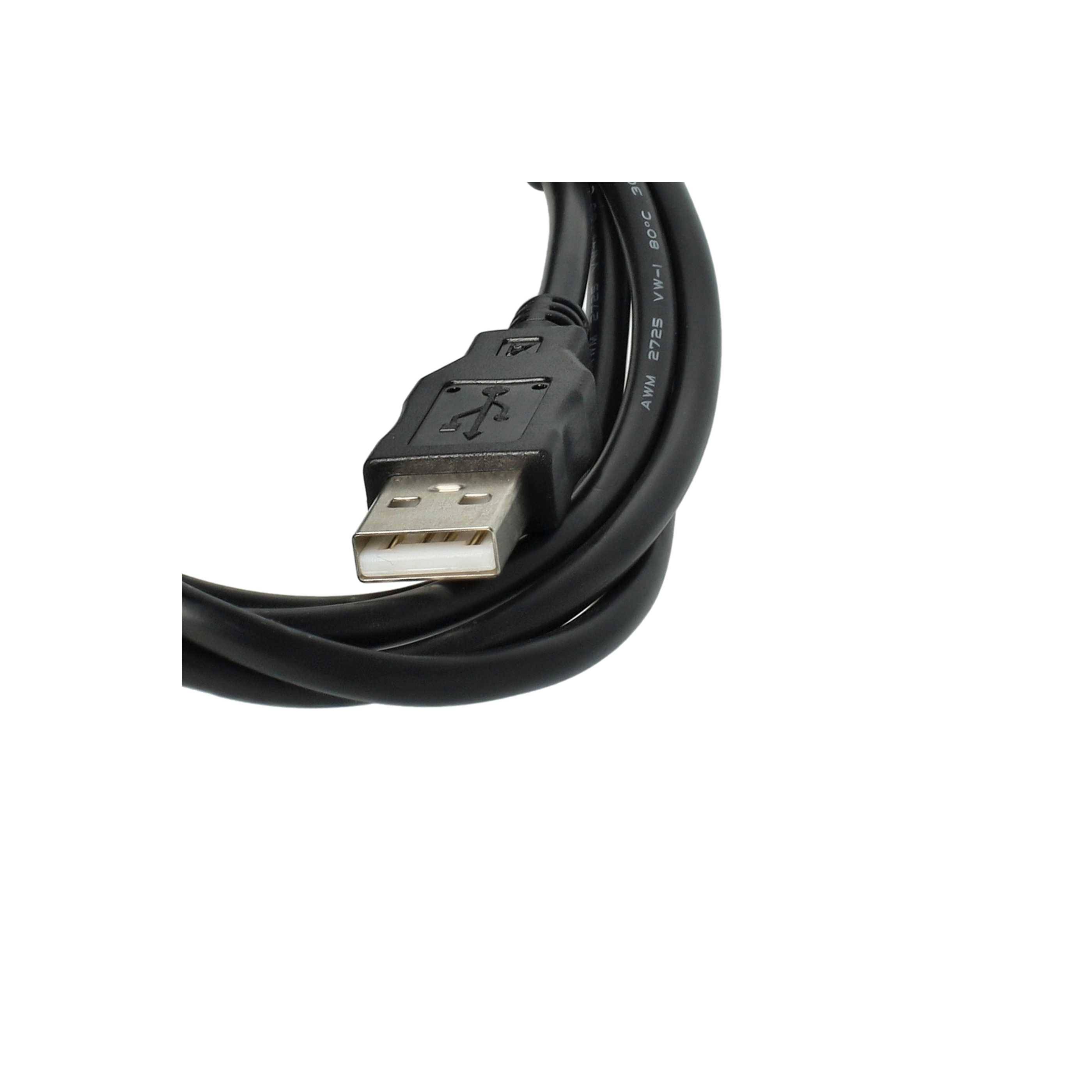 vhbw 5x USB-Kabel kompatibel mit Panasonic Lumix DMC-GF7, DMC-GF6, DMC-GF5, DMC-GH3, DMC-GF3X Kamera, Camcorder - Datenkabel, 150 cm