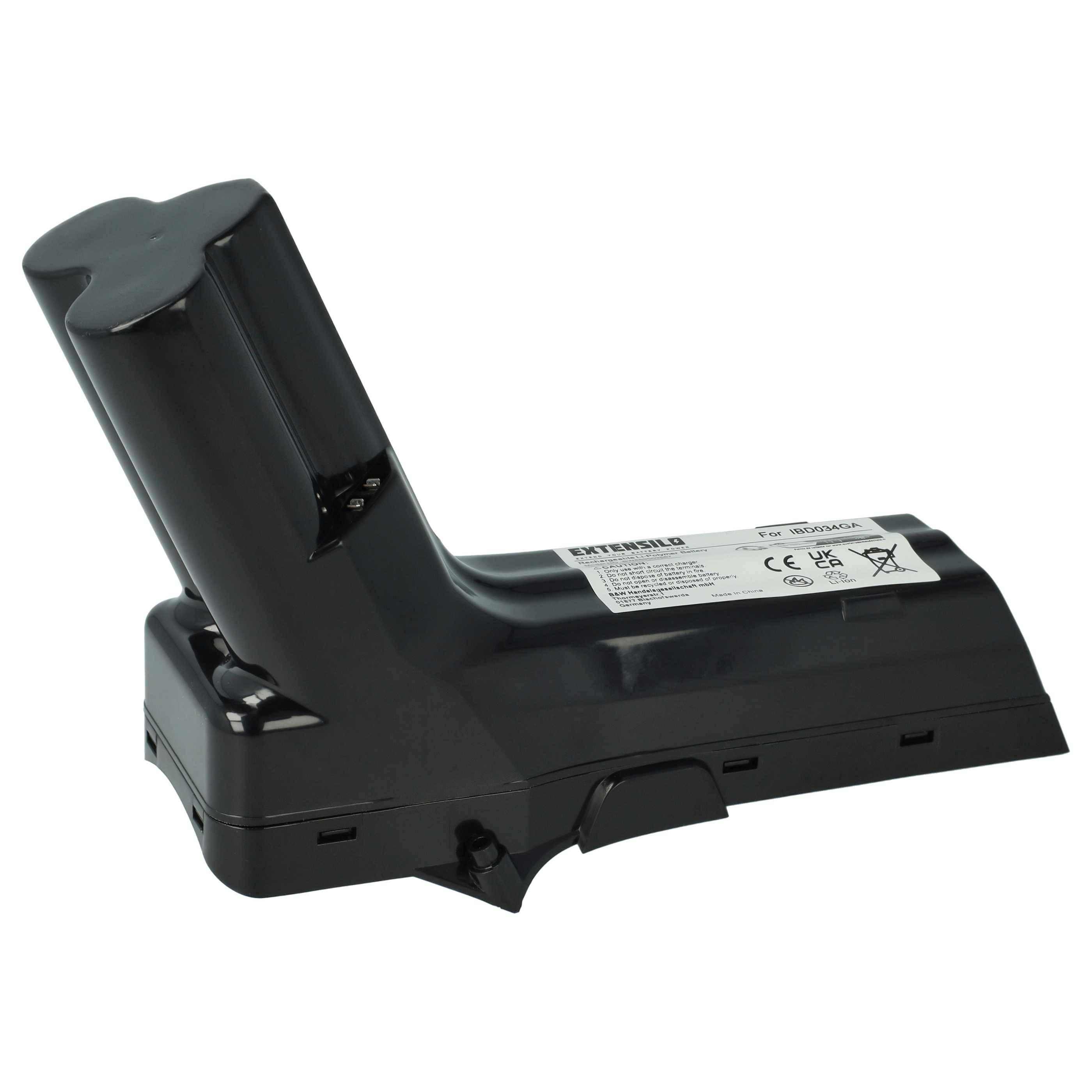 EXTENSILO Akku kompatibel mit Philips SpeedPro Max FC6823/01, FC6823, FC6823/31, FC6823/81, FC6822 Staubsauger (3200 mAh, 25,2 V, Li-Ion)