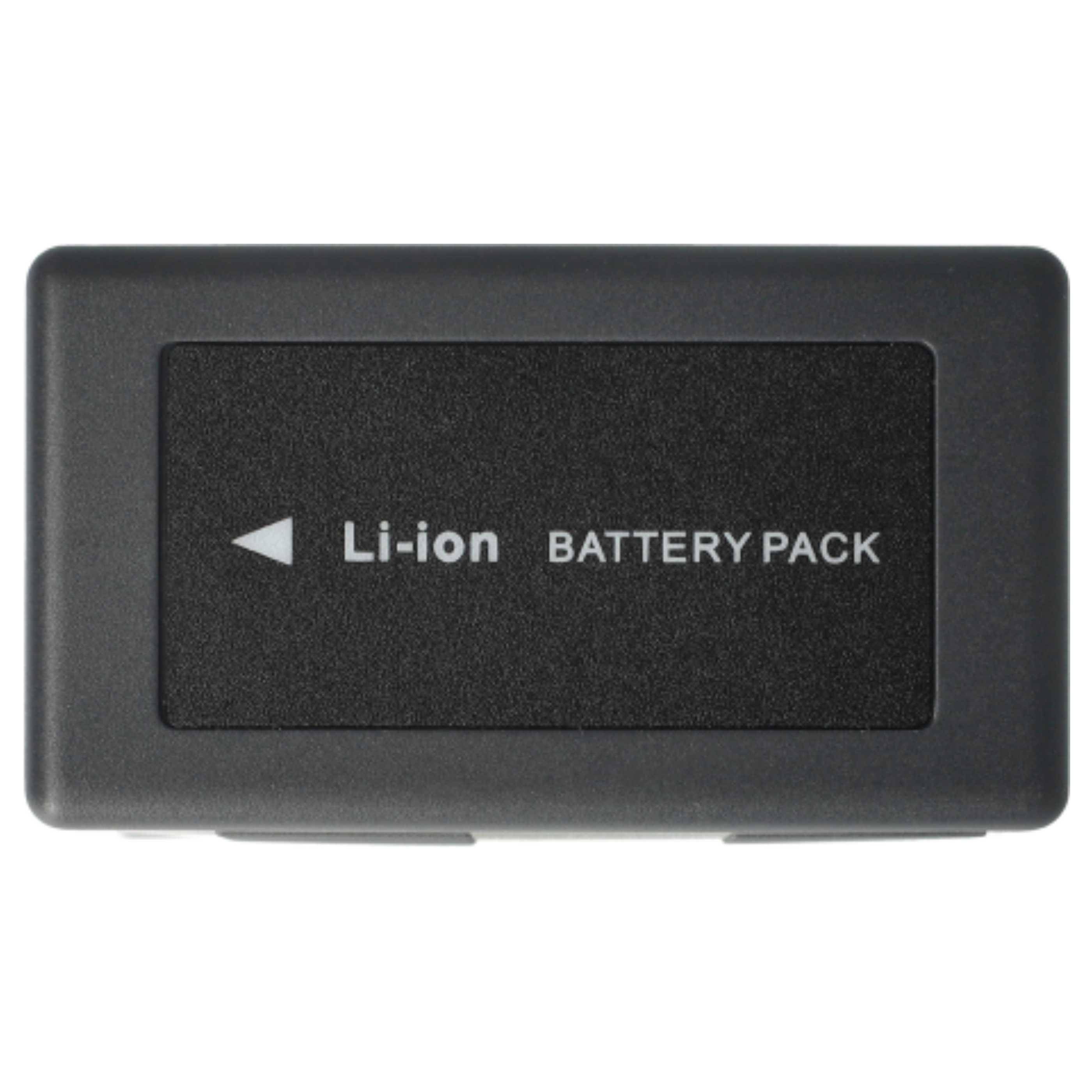 vhbw 3x Akku Ersatz für Panasonic VW-VBG6 für Videokamera Camcorder (4400 mAh, 7,4 V, Li-Ion) + Infochip