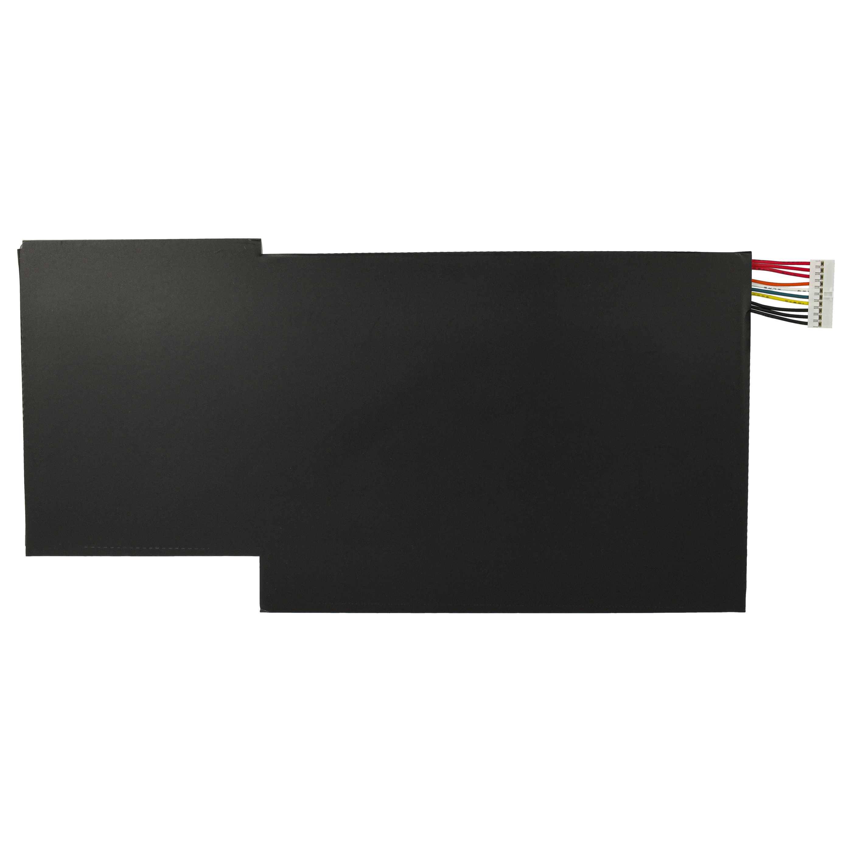 vhbw Akku Ersatz für MSI MS-17B7, MS-17B6 für Notebook (5700 mAh, 11,4 V, Li-Polymer)