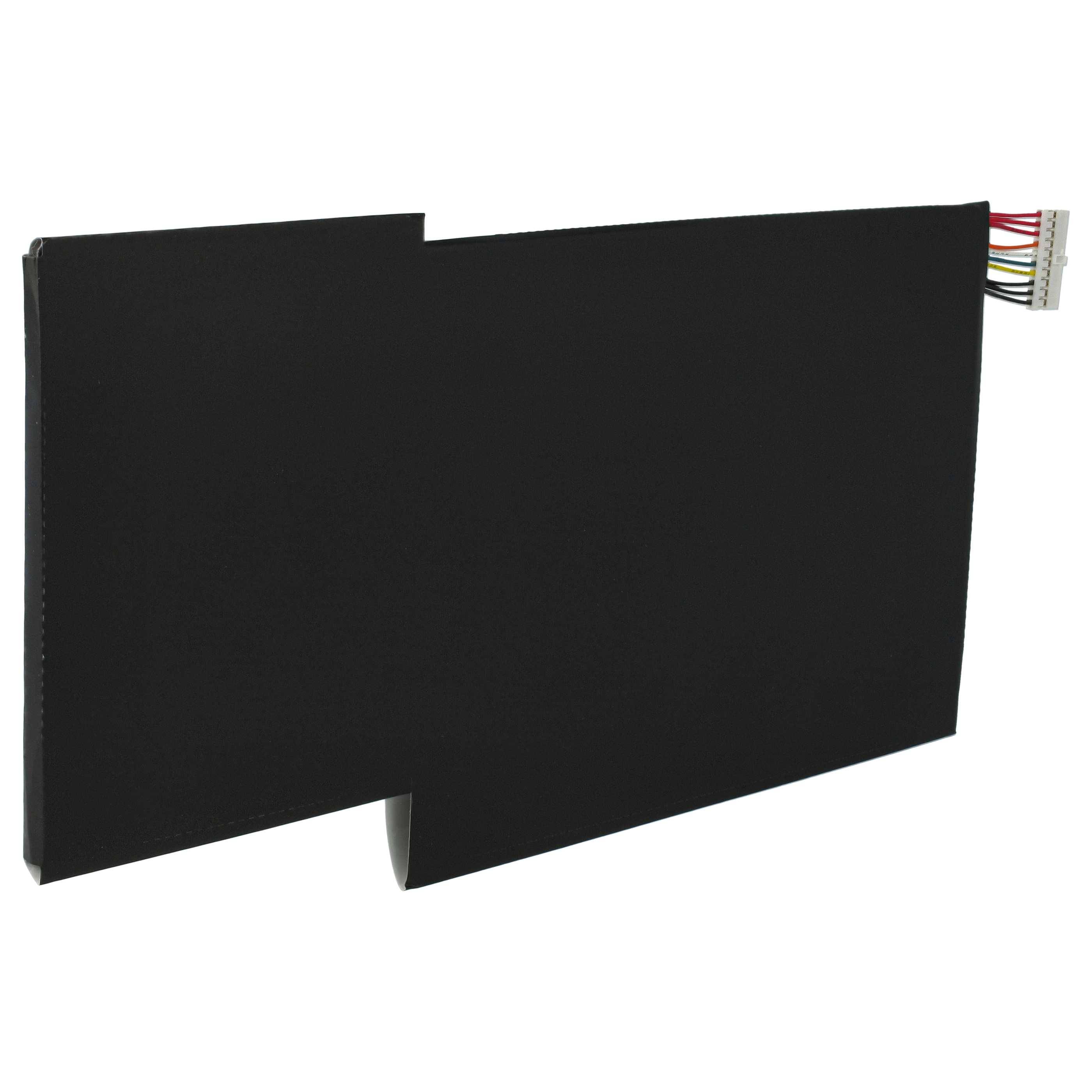 vhbw 1x Akku Ersatz für MSI MS-17B7, MS-17B6 für Notebook (5700 mAh, 11,4 V, Li-Polymer)