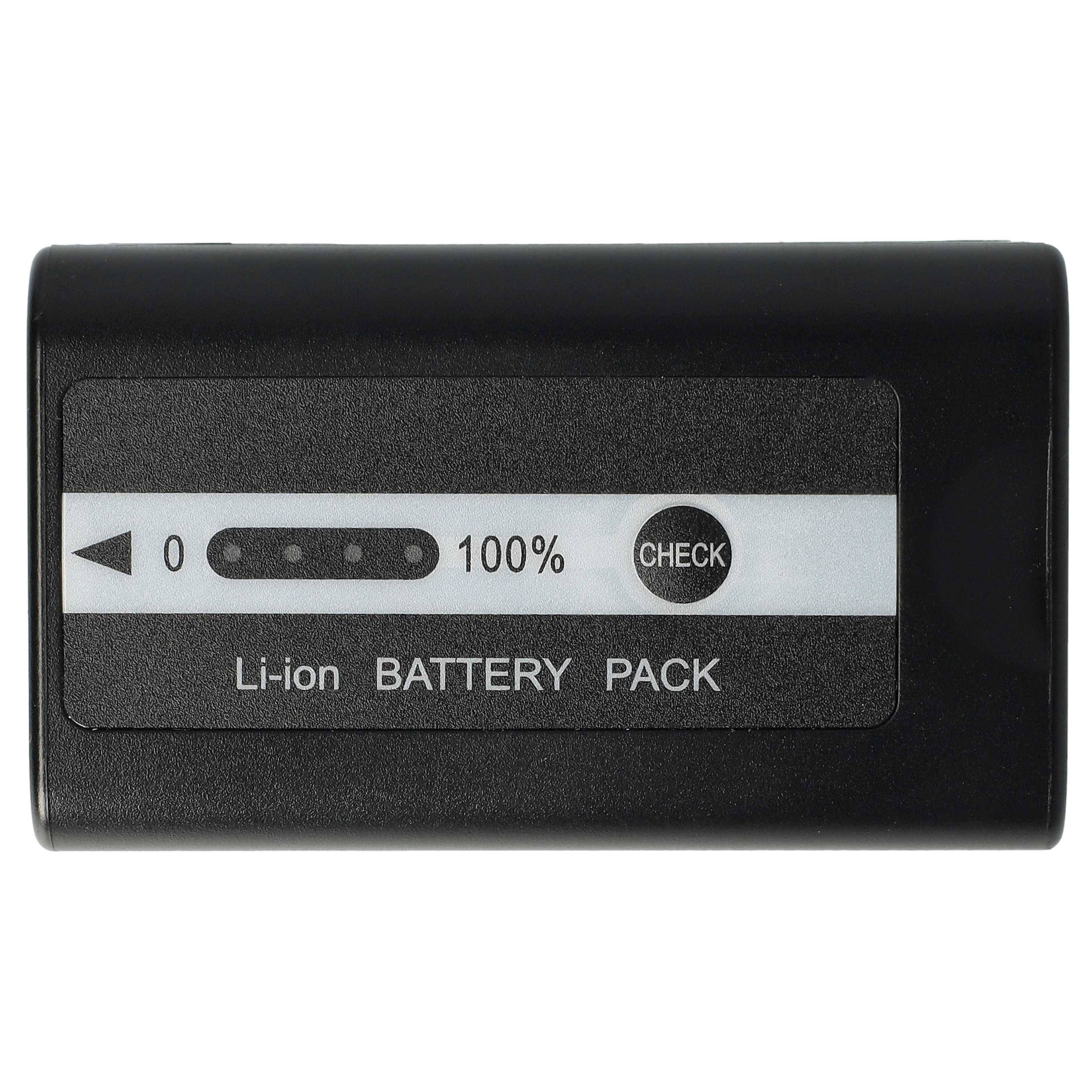 vhbw 2x Akku Ersatz für Panasonic VW-VBD58 | für Videokamera Camcorder (5200 mAh, 7,4 V, Li-Ion) + Infochip