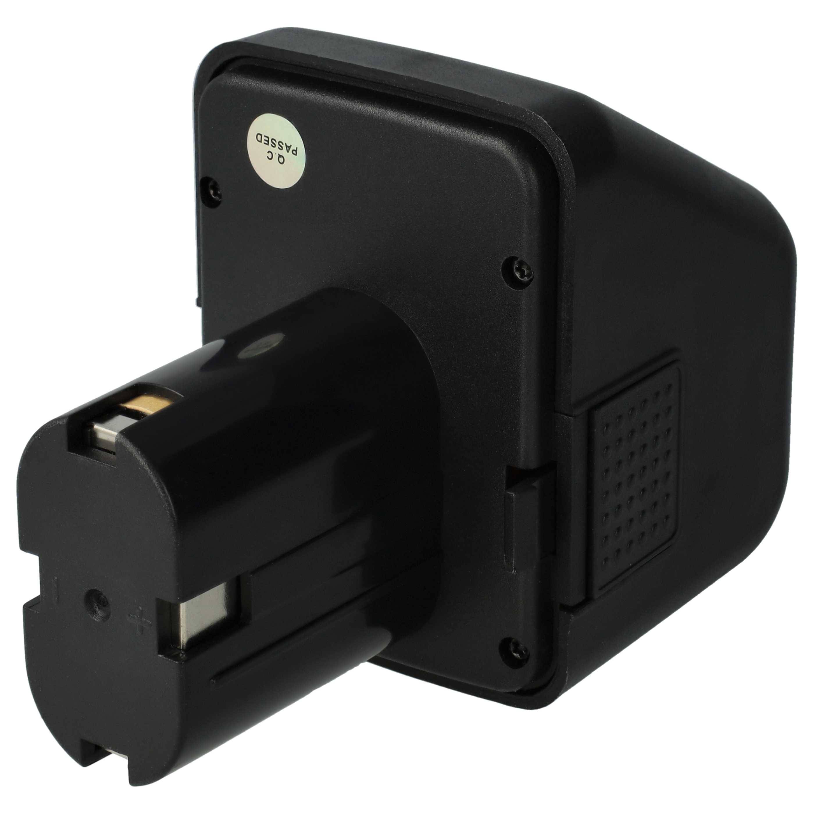 vhbw 2x Akku kompatibel mit Lematec Akku Bull 12 V Werkzeug, Blindniet-Setzgerät (2000 mAh, NiMH, 12 V)