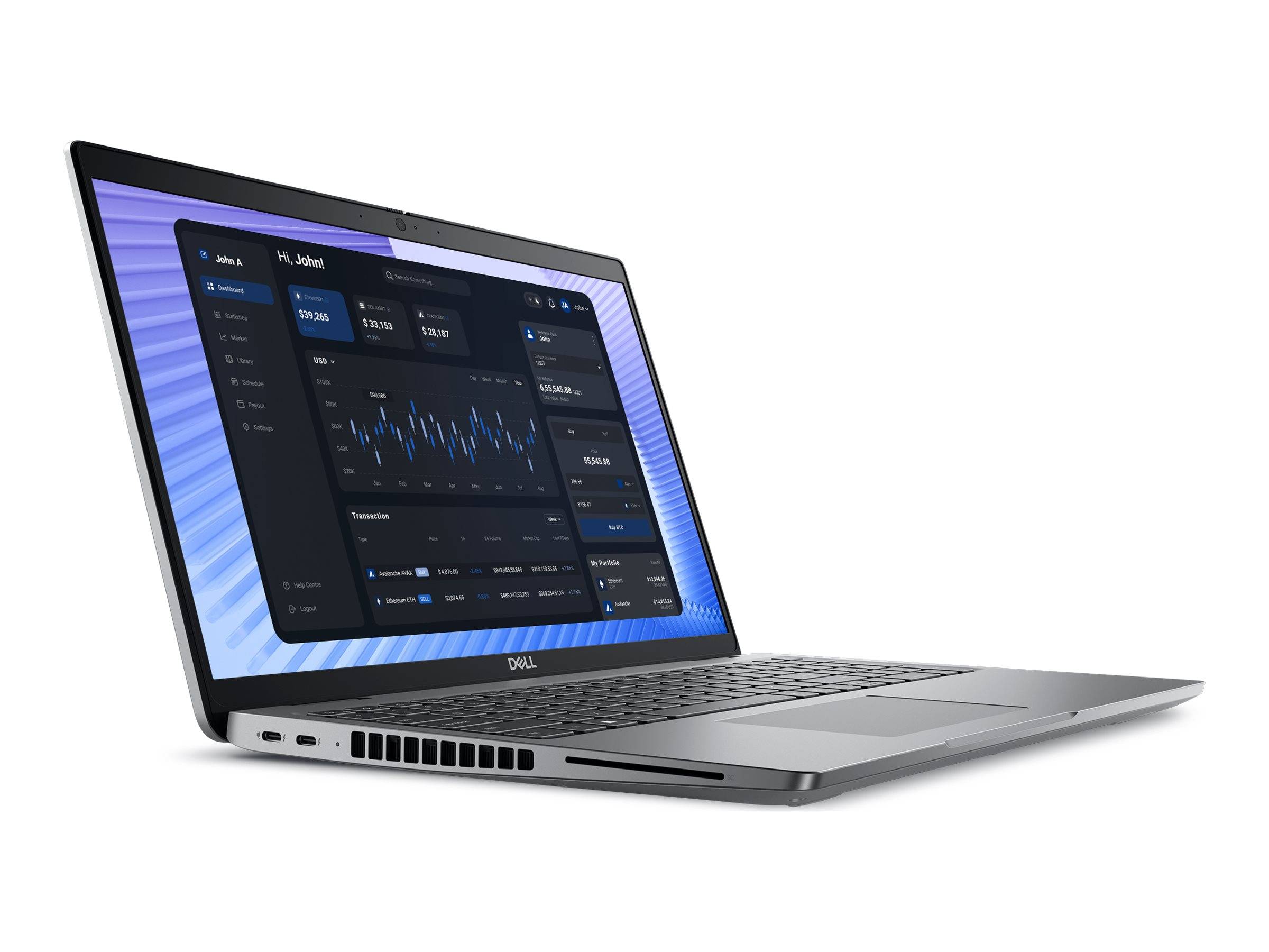 Dell Precision 3590 - Intel Core Ultra 7 155H / 1.4 GHz - Win 11 Pro - RTX 500 Ada - 32 GB RAM - 1 TB SSD NVMe, Class 40