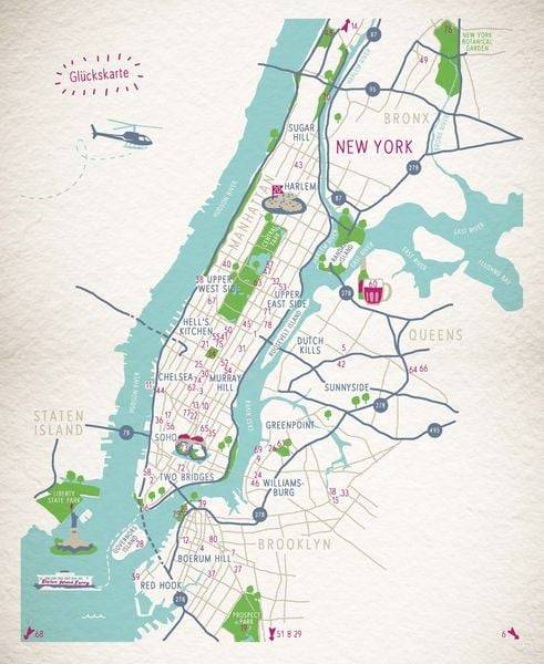 Glücksorte in New York